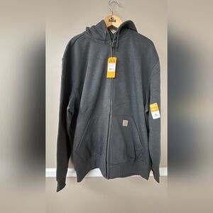 Carhartt Charcoal Zip-Up Hoodie